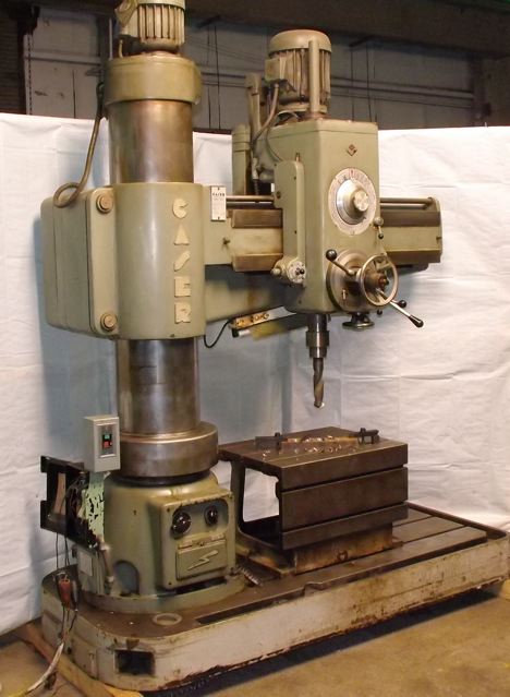 13" x 48" (4'-0") CASER ... RADIAL DRILL